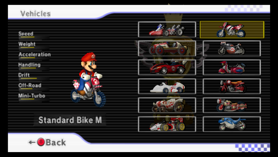 Vehicle select